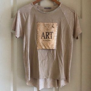 Zara short sleeve top